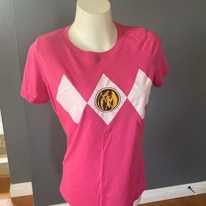 Pink Power Ranger shirt